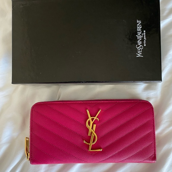 YSL pink wallet - Picture 2 of 6